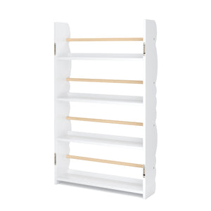 Bücherregal Kinderzimmer DREAMYCLOUD 60 x 98 cm weiss/natur