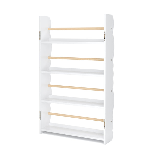 Bücherregal Kinderzimmer DREAMYCLOUD 60 x 98 cm weiss/natur