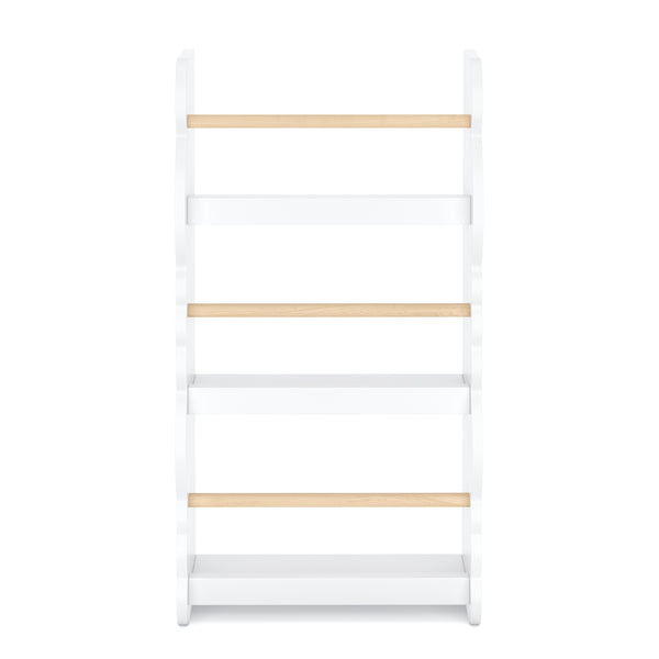 Bücherregal Kinderzimmer DREAMYCLOUD 43 x 80 cm weiss/natur