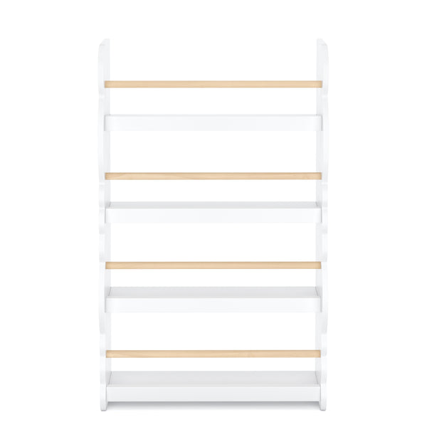 Bücherregal Kinderzimmer DREAMYCLOUD 60 x 98 cm weiss/natur