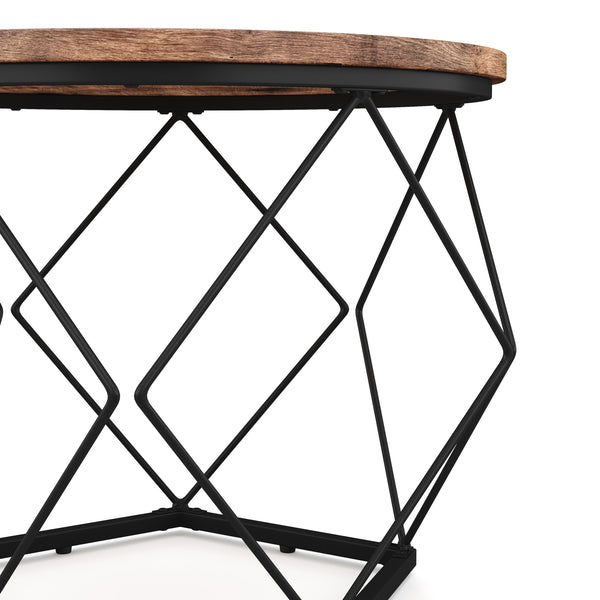 Beistelltisch Vintage BONITA rund 2-teilig