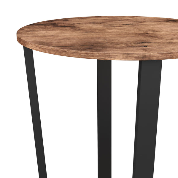 Table d'appoint vintage BONITA, ronde, 50 cm