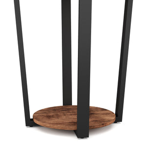 Table d'appoint vintage BONITA, ronde, 50 cm