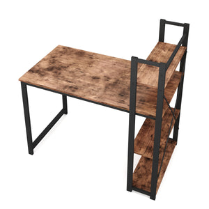 Schreibtisch mit Regal Vintage BONITA