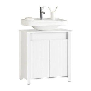 Waschbeckenunterschrank Badschrank Waschtisch Weiss BZR101-W