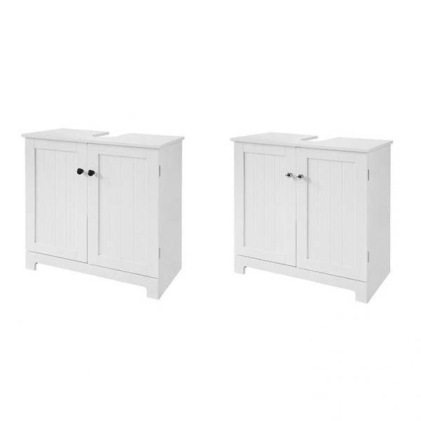 Waschbeckenunterschrank | Badezimmerschrank Weiss | Landhaus