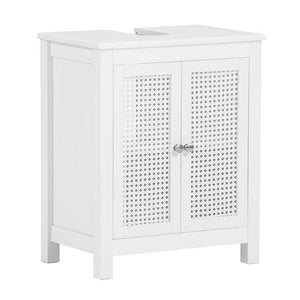 Waschbeckenunterschrank Badezimmerschrank Weiss Landhaus BZR35-W