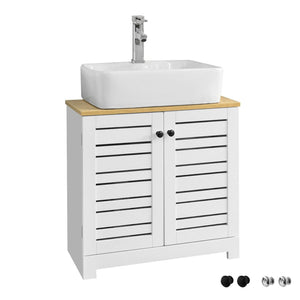 Waschbeckenunterschrank Badezimmerunterschrank Weiss BZR40-W