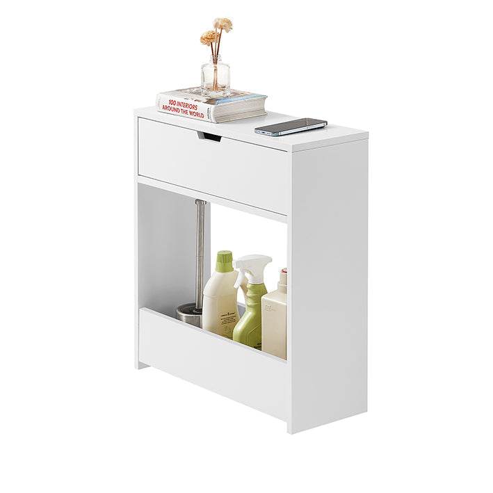 Nischenregal Badezimmerschrank Nischenschrank Weiss BZR48-W