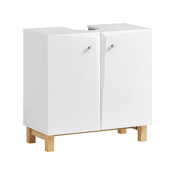 Waschbeckenunterschrank | Badschrank | Waschtisch | Unterschrank Weiss BZR92-W