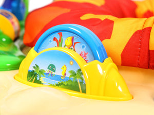 Baby Hüpf- und Spielcenter 85 x 85 cm bunt