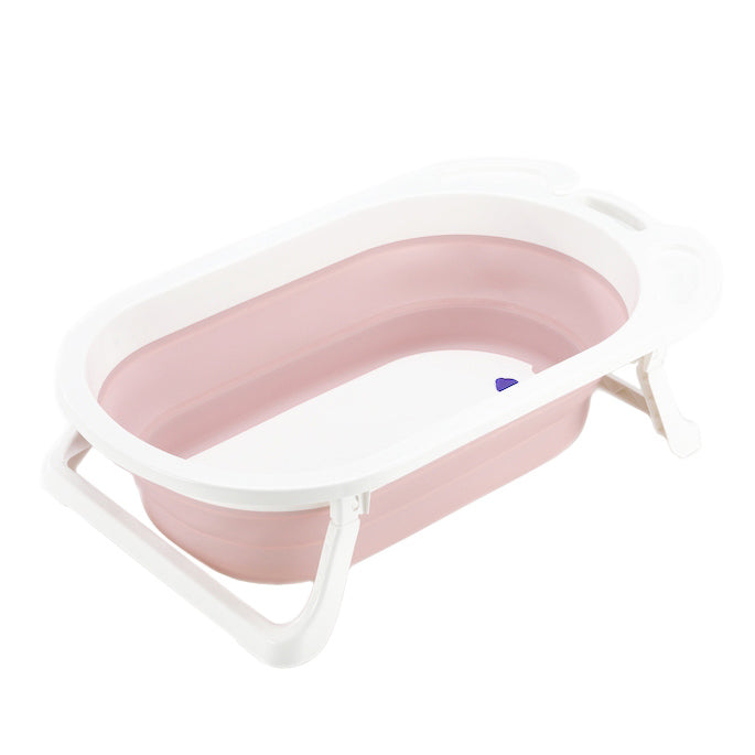 Foldable baby bathtubs, pink
