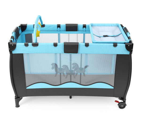 Baby & children's travel cot light blue