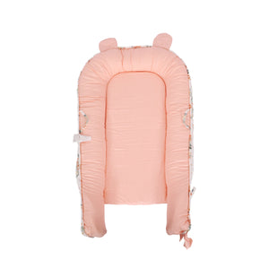 Babynest 90 x 50 x 12 cm rosa