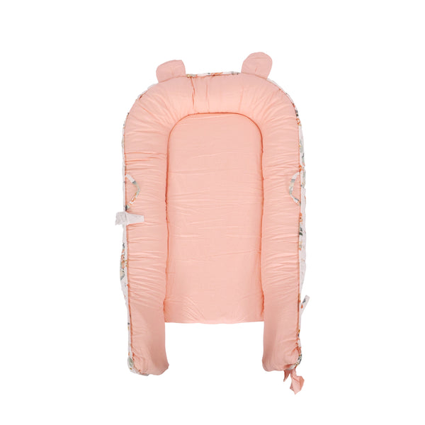 Babynest 90 x 50 x 12 cm rosa