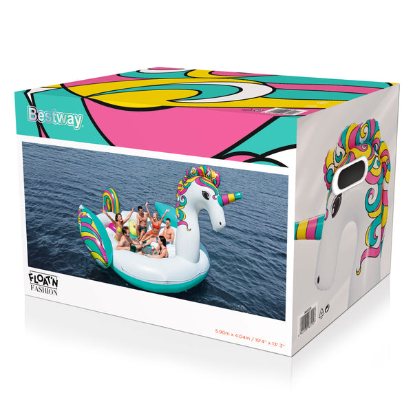 Schwimminsel ""Giant Unicorn Island""