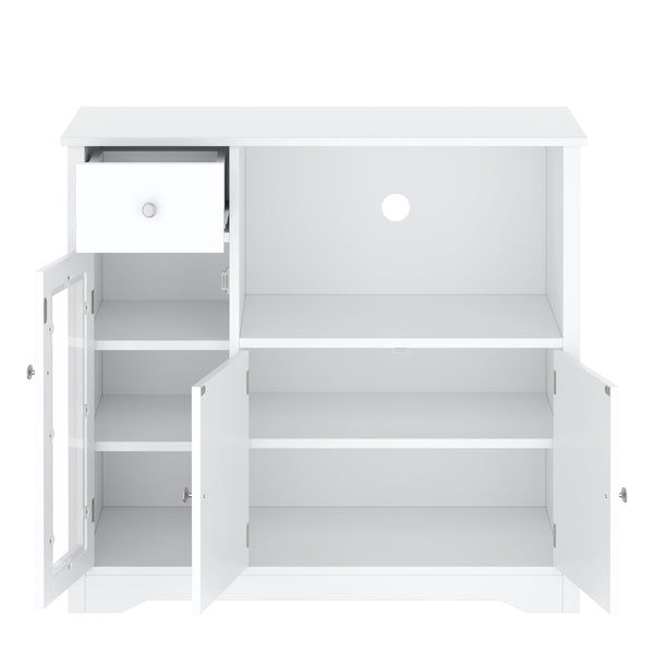 Badezimmerkommode 90 x 40 x 82 cm weiss