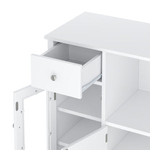 Badezimmerkommode 90 x 40 x 82 cm weiss