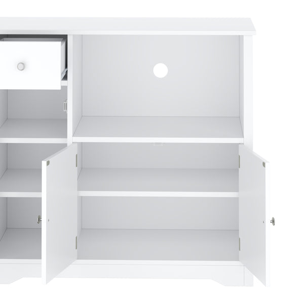 Badezimmerkommode 90 x 40 x 82 cm weiss