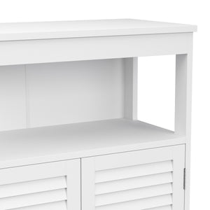 Badezimmerkommode FONTANA 60 x 30 x 80 cm weiss