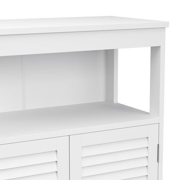 Badezimmerkommode FONTANA 60 x 30 x 80 cm weiss