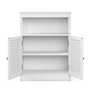 Badezimmerkommode FONTANA 60 x 30 x 80 cm weiss