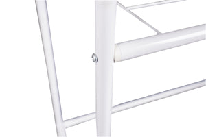 Badezimmerregal 68 x 28 x 134 cm weiss