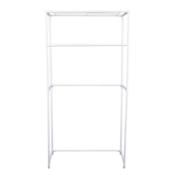Badezimmerregal 68 x 28 x 134 cm weiss