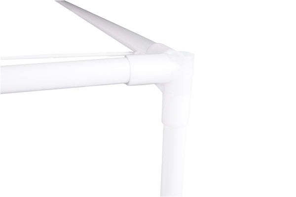 Badezimmerregal 68 x 28 x 134 cm weiss