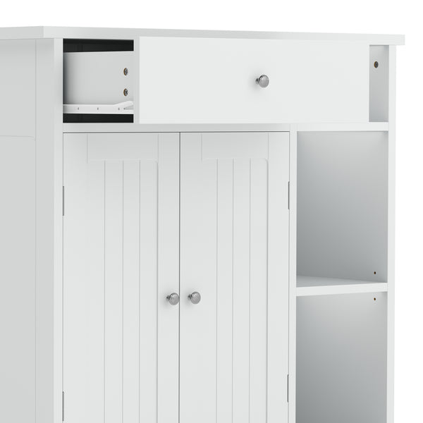 Badezimmerschrank FONTANA 75 x 30 x 80 cm weiss