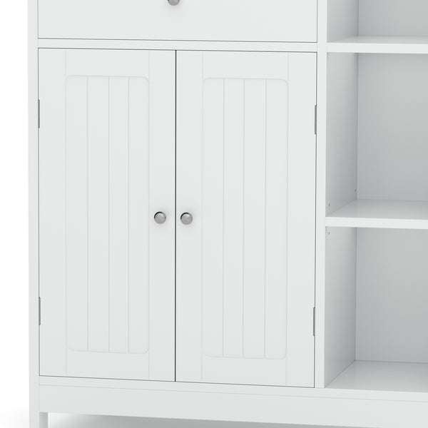 Badezimmerschrank FONTANA 75 x 30 x 80 cm weiss
