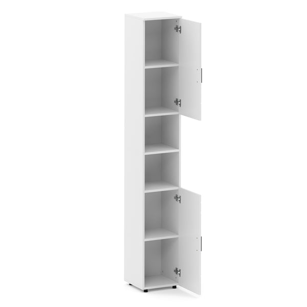 Badezimmerschrank AQUALIA 30 x 30 x 190 cm weiss