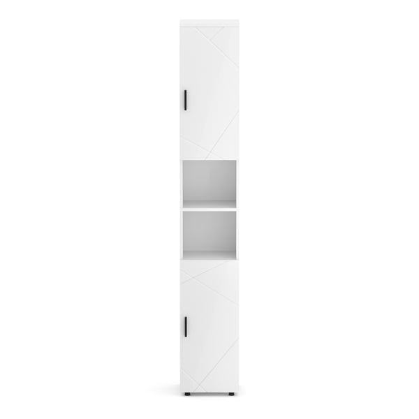 Badezimmerschrank AQUALIA 30 x 30 x 190 cm weiss