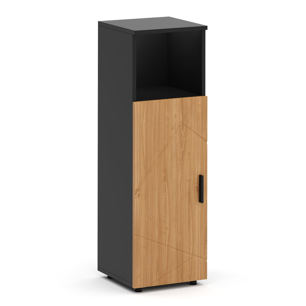 Badezimmerschrank AQUALIA 30 x 30 x 95 cm braun/schwarz