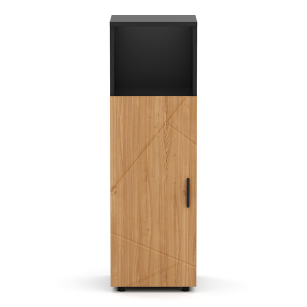 Badezimmerschrank AQUALIA 30 x 30 x 95 cm braun/schwarz