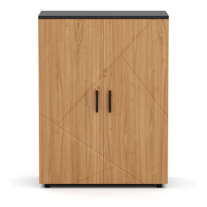 Badezimmerschrank AQUALIA 60 x 30 x 81 cm braun/schwarz