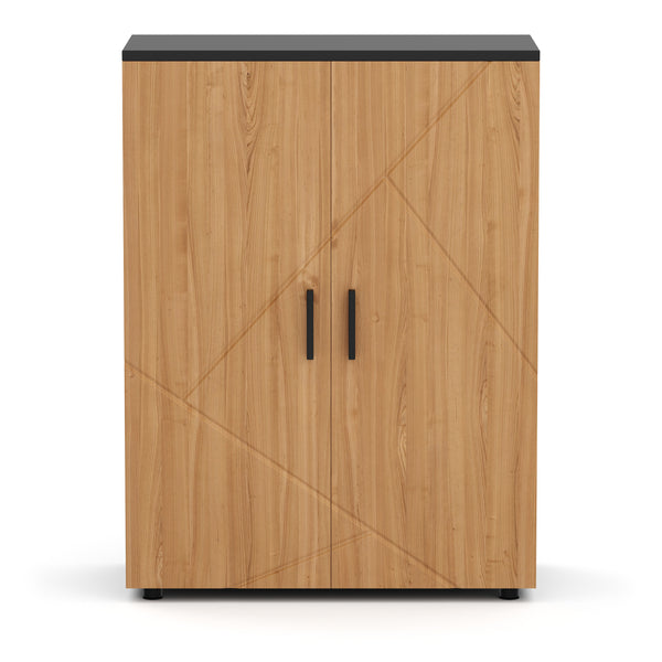 Badezimmerschrank AQUALIA 60 x 30 x 81 cm braun/schwarz