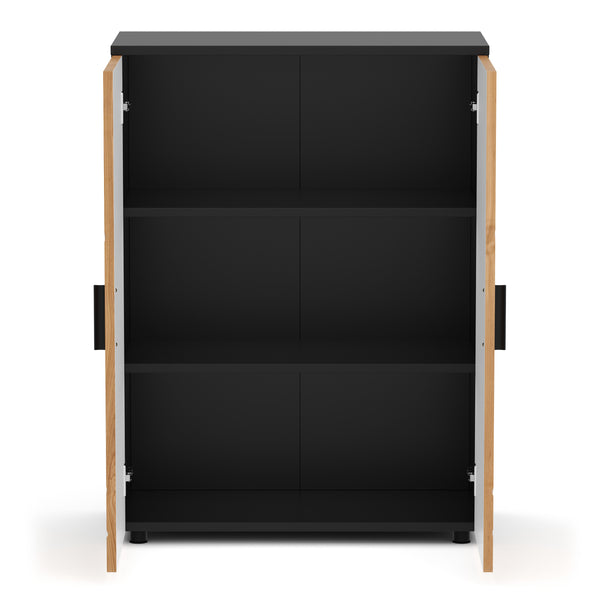 Badezimmerschrank AQUALIA 60 x 30 x 81 cm braun/schwarz