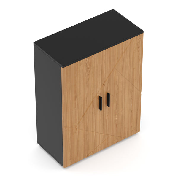 Badezimmerschrank AQUALIA 60 x 30 x 81 cm braun/schwarz