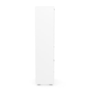 Badezimmerschrank AVILA 40 x 135 cm Hochglanz weiss