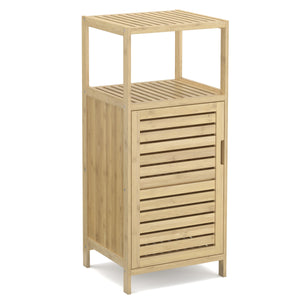 Badezimmerschrank Bambus SANOVA 37 x 33 x 86 cm natur