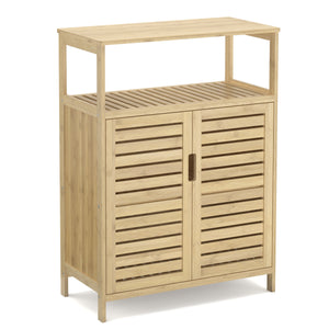 Badezimmerschrank Bambus SANOVA 60 x 30 x 81 cm natur