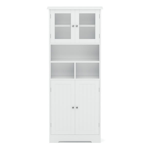 Badezimmerschrank FONTANA 60 x 30 x 148 cm weiss