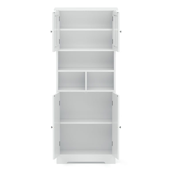 Badezimmerschrank FONTANA 60 x 30 x 148 cm weiss