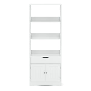 Badezimmerregal FONTANA 60 x 33 x 154 cm weiss