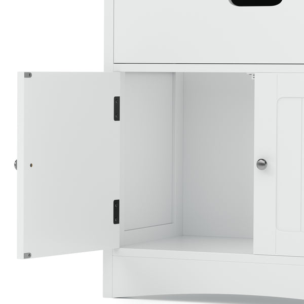 Badezimmerregal FONTANA 60 x 33 x 154 cm weiss