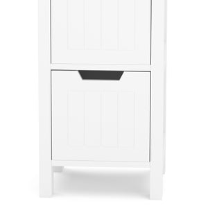 Badezimmerregal FORTUNA 30 x 30 x 89 cm weiss