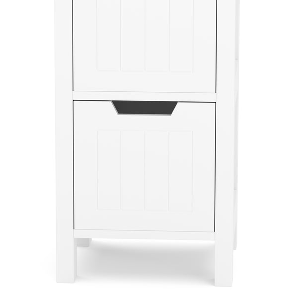 Badezimmerregal FORTUNA 30 x 30 x 89 cm weiss