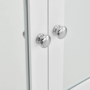 Mobile bagno Locust 58x56x13 cm Bianco 