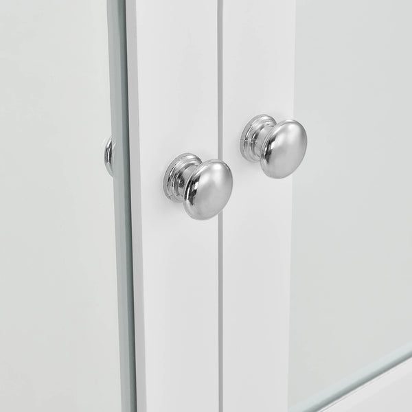 Mobile bagno Locust 58x56x13 cm Bianco 